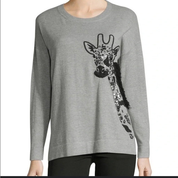 French Connection Giraffe Sweater - Picture 1 of 5